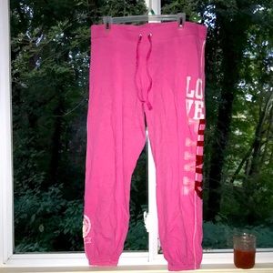 Love Pink Sweatpants